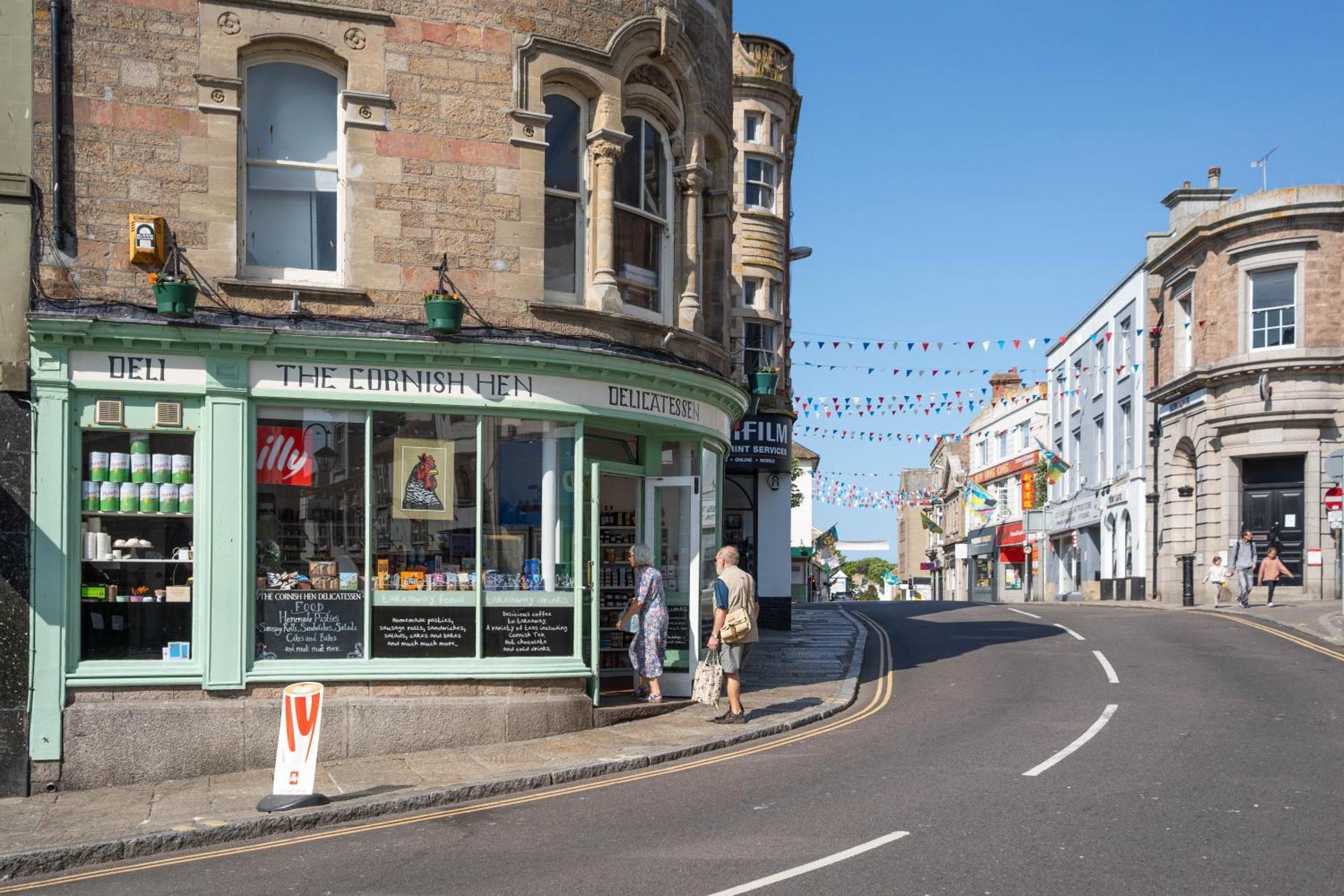 Modern Central One Bedroom Apartment In Penzance Exterior photo